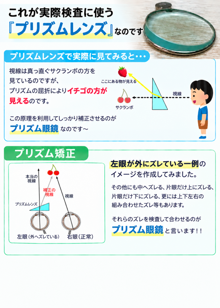 プリズムレンズ